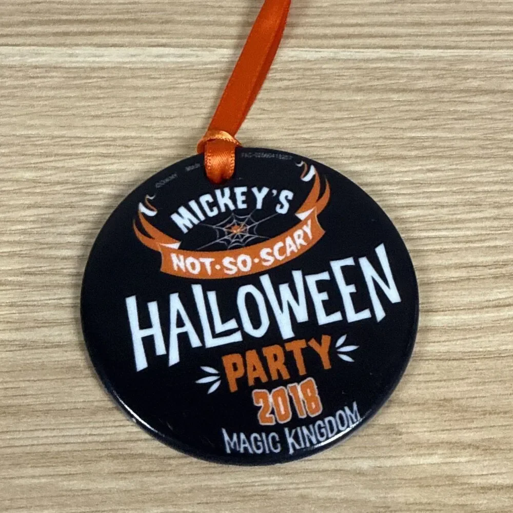 Disney Parks 2018 Mickey's Not So Scary Halloween Party Ornament Magic Kingdom